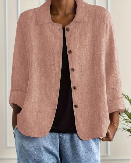 Lightweight Cotton Women's Top for Transitional Weather
