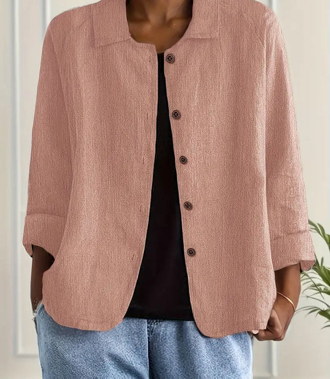 Lightweight Cotton Women's Top for Transitional Weather