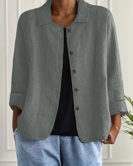 Lightweight Cotton Women's Top for Transitional Weather