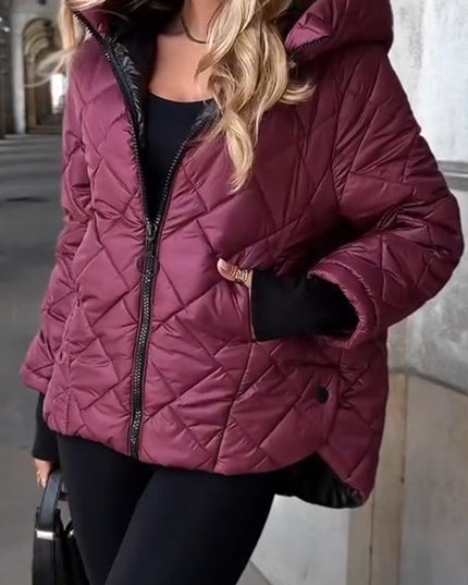 Runa | Damen Gesteppte Stehkragen Steppjacke