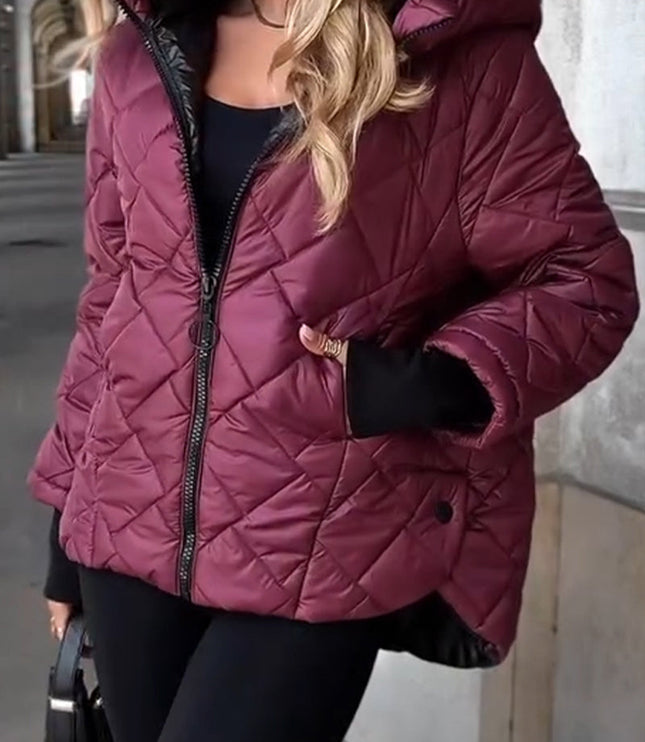 Runa | Damen Gesteppte Stehkragen Steppjacke