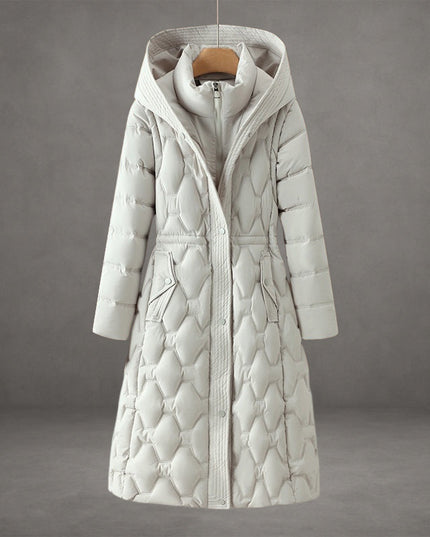 Lizza – Longline Hooded Down Coat