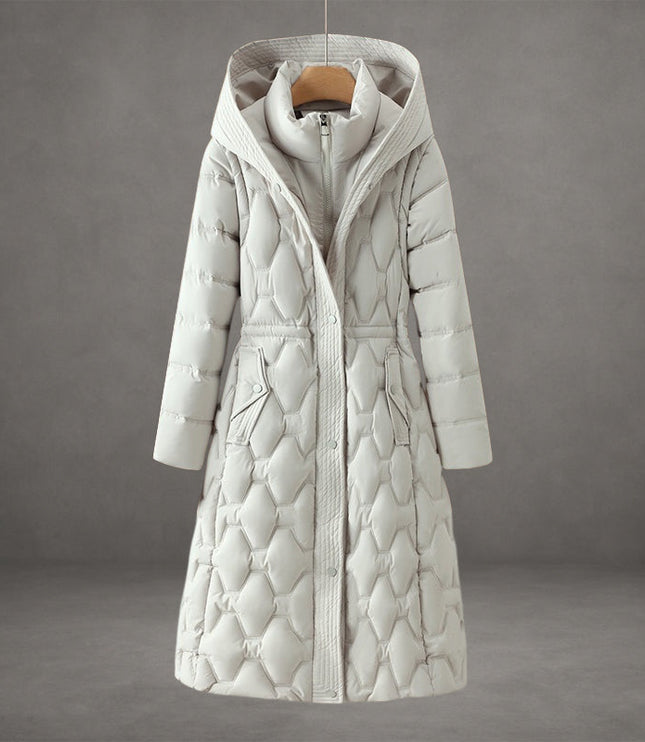 Lizza – Longline Hooded Down Coat