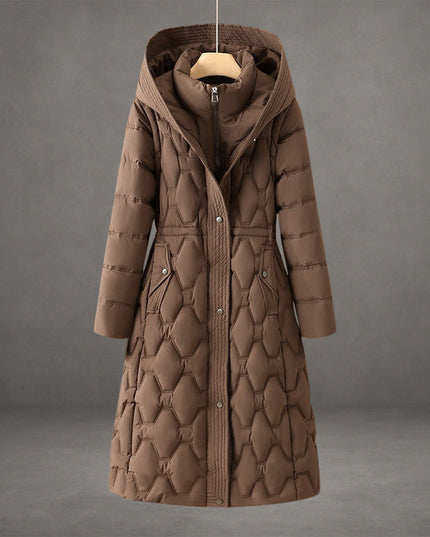 Lizza – Longline Hooded Down Coat