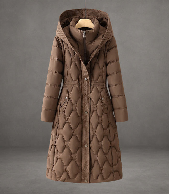 Lizza – Longline Hooded Down Coat
