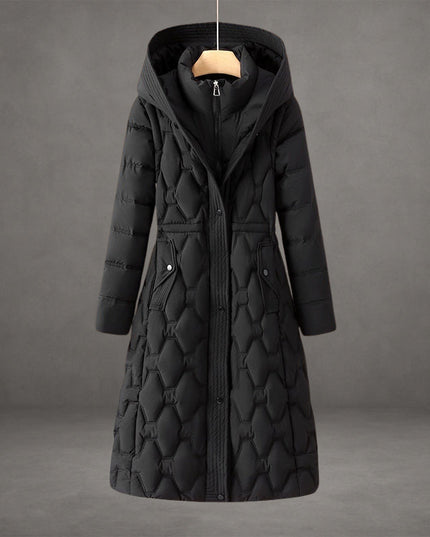 Lizza – Longline Hooded Down Coat