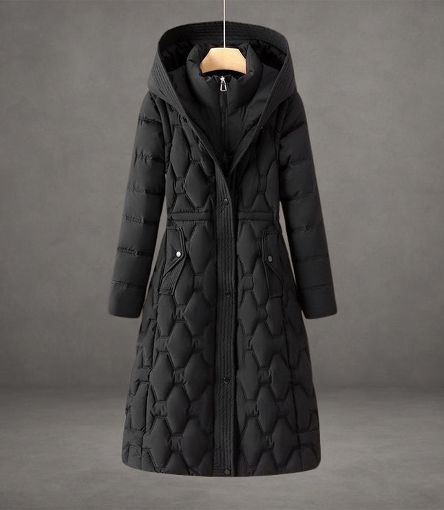 Lizza – Longline Hooded Down Coat