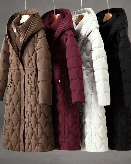 Lizza – Longline Hooded Down Coat
