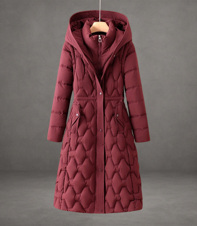 Lizza – Longline Hooded Down Coat