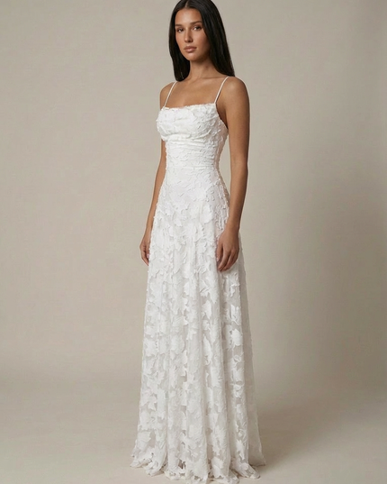 Damska Sukienka Maxi Elegancka na Wesele i Wyjście