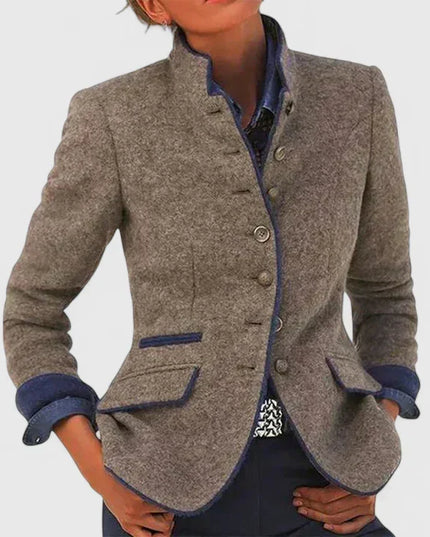 Damski Kardigan Biurowy Zapinany na Guziki Elegancki Sweter