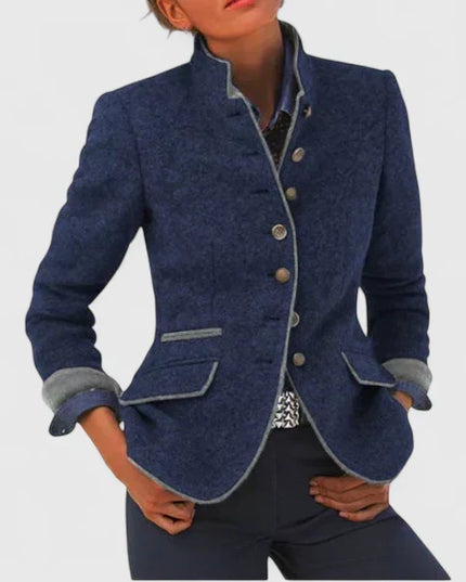 Damski Kardigan Biurowy Zapinany na Guziki Elegancki Sweter