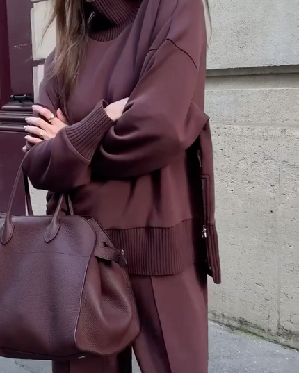 Damski Komplet Co-ord Dwuczęściowy Casualowy Wygodny Letni