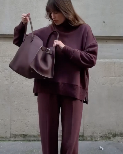 Damski Komplet Co-ord Dwuczęściowy Casualowy Wygodny Letni