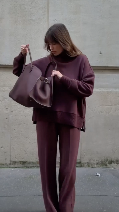 Damski Komplet Co-ord Dwuczęściowy Casualowy Wygodny Letni