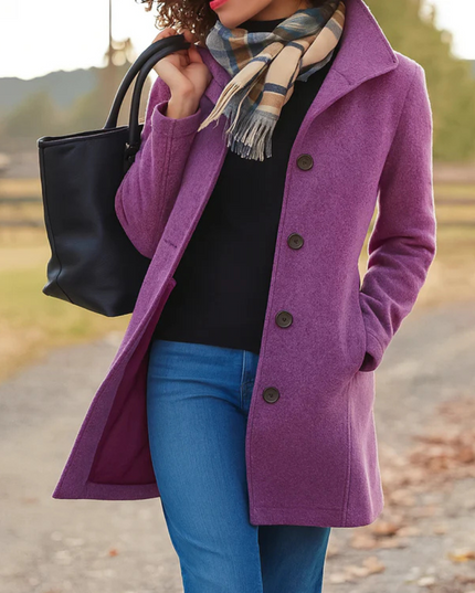 Lyzia – Classic Coat for Chilly Days