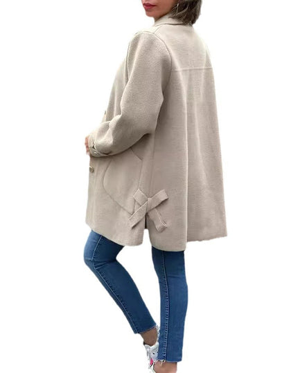 Mariah – Classic Oversized Buttoned Coat