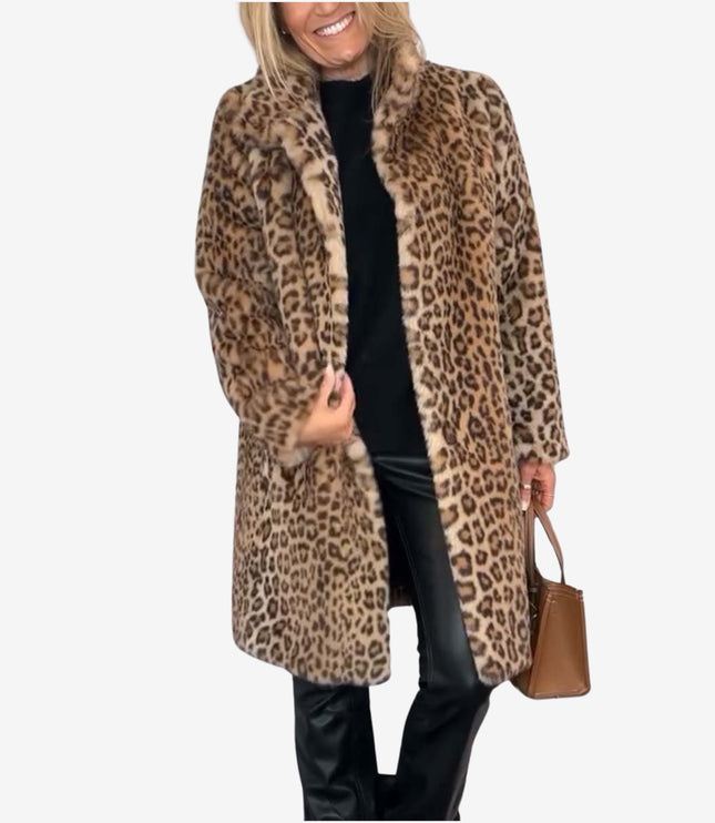 Hallie | Leopard Print Coat