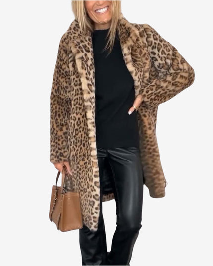 Hallie | Leopard Print Coat