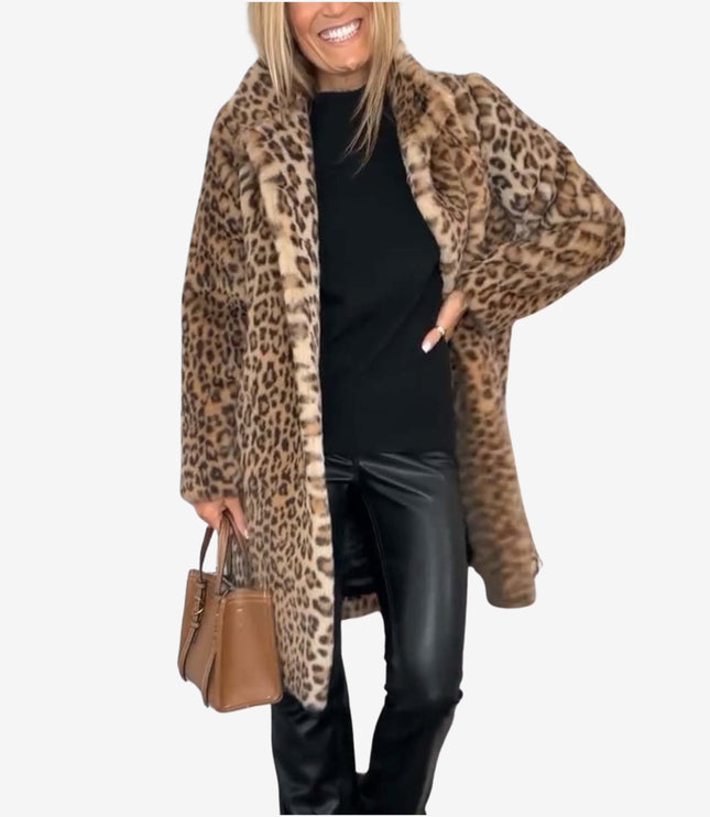 Hallie | Leopard Print Coat