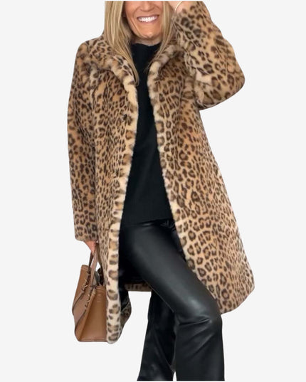 Hallie | Leopard Print Coat
