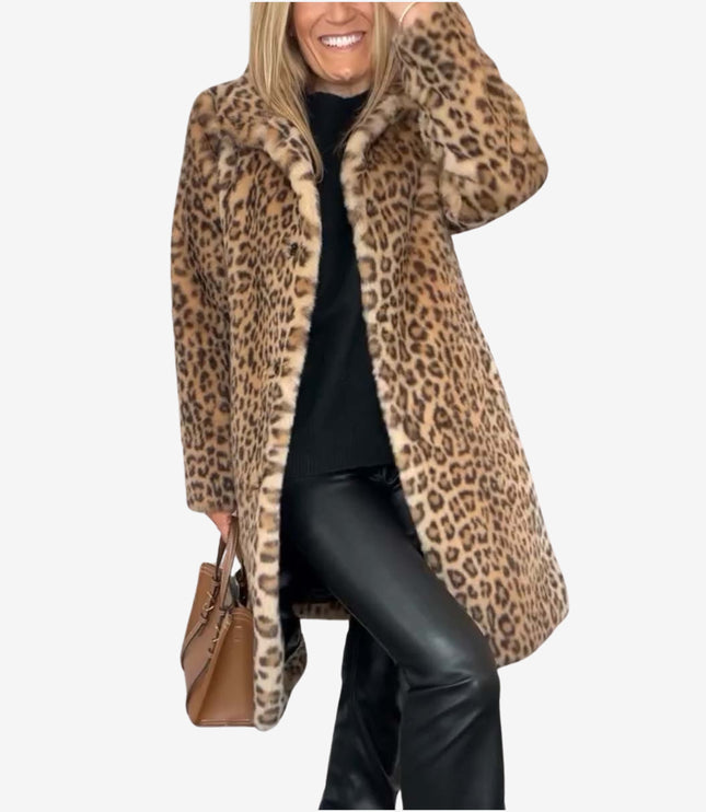 Hallie | Leopard Print Coat
