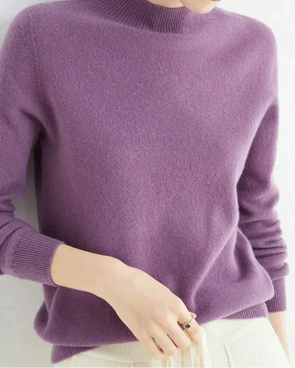 Elegant Women's Cashmere Sweater - Luxuriously Soft and Timeless