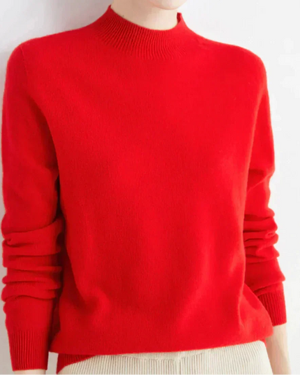 Elegant Women's Cashmere Sweater - Luxuriously Soft and Timeless