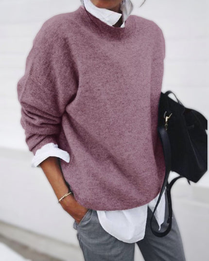 Women's Loose Fit Cashmere Sweater - Soft and Comfortable