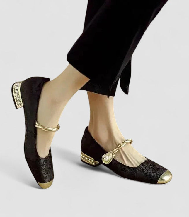 Damskie Buty Mary Jane Ortopedyczne z Regulowanym Paskiem