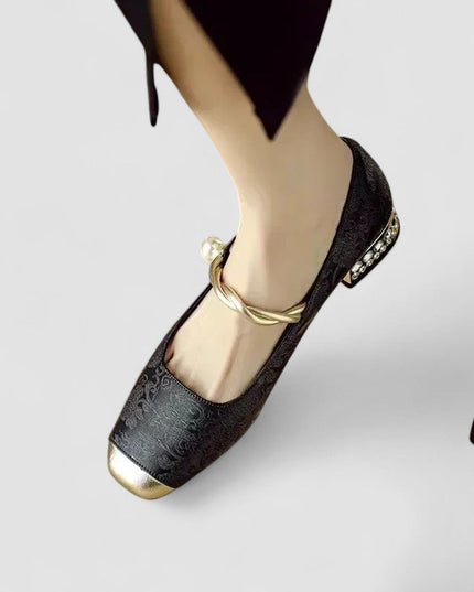 Damskie Buty Mary Jane Ortopedyczne z Regulowanym Paskiem