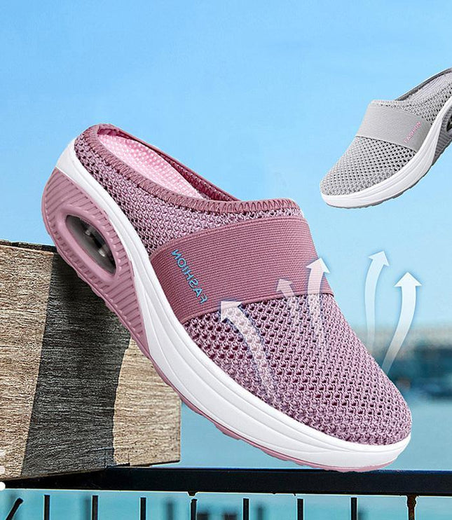 Damskie Buty Wsuwane bez Pięty z Podeszwą Powietrzną