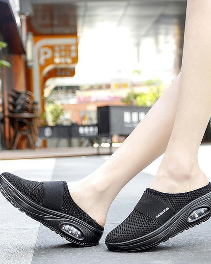 Damskie Buty Wsuwane bez Pięty z Podeszwą Powietrzną