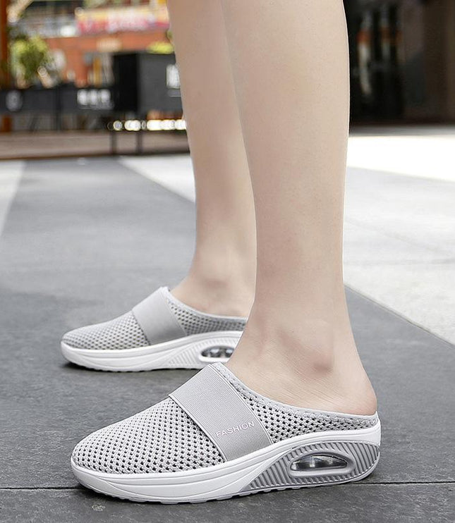 Damskie Buty Wsuwane bez Pięty z Podeszwą Powietrzną