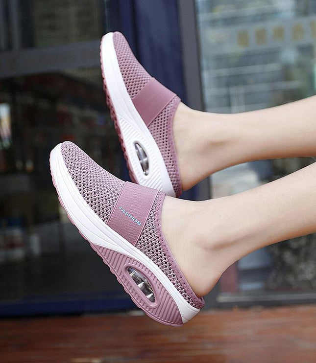 Damskie Buty Wsuwane bez Pięty z Podeszwą Powietrzną