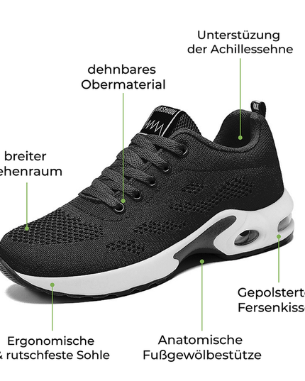 Damskie Ortopedyczne Buty Biegowe z Wyściełaną Wkładką