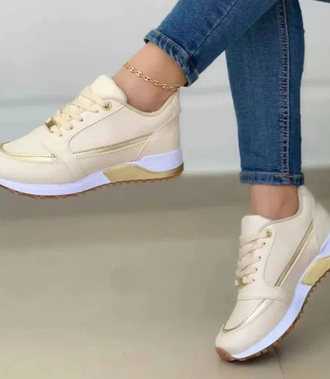 Damskie Sneakersy Ortopedyczne z Amortyzacją na Co Dzień