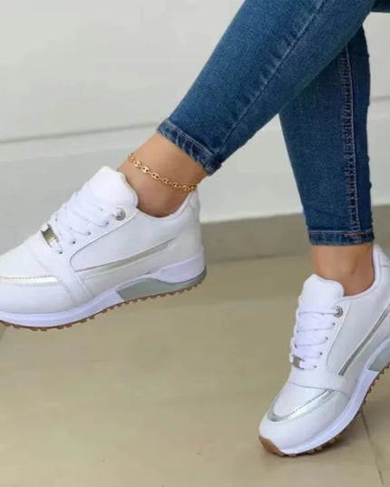 Damskie Sneakersy Ortopedyczne z Amortyzacją na Co Dzień