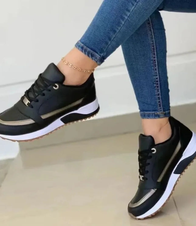 Damskie Sneakersy Ortopedyczne z Amortyzacją na Co Dzień
