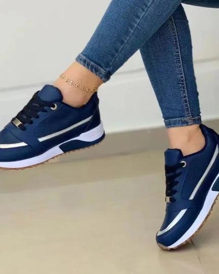 Damskie Sneakersy Ortopedyczne z Amortyzacją na Co Dzień