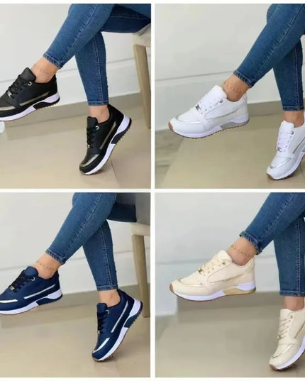 Damskie Sneakersy Ortopedyczne z Amortyzacją na Co Dzień