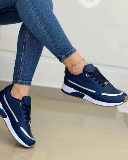 Damskie Sneakersy Ortopedyczne z Amortyzacją na Co Dzień