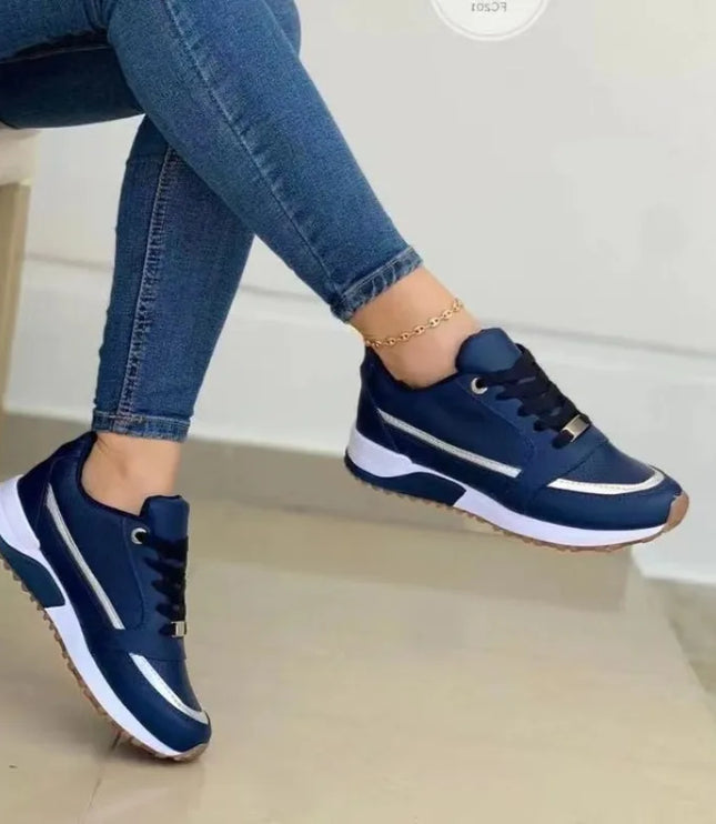 Damskie Sneakersy Ortopedyczne z Amortyzacją na Co Dzień