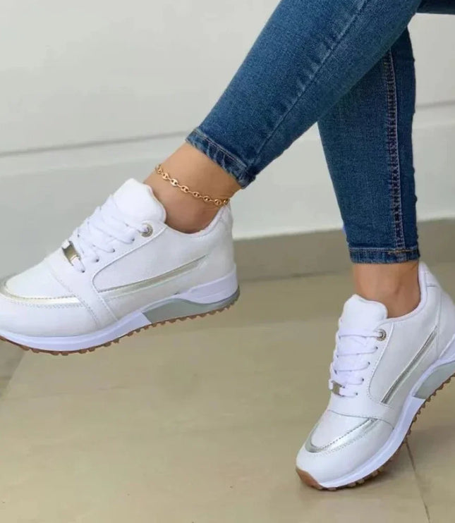 Damskie Sneakersy Ortopedyczne z Amortyzacją na Co Dzień