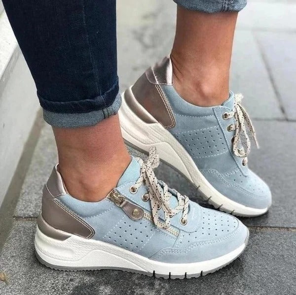Damskie Sneakersy Ortopedyczne z Wkładką Anatomiczną Lekkie