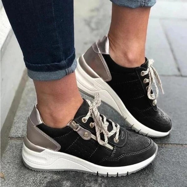Damskie Sneakersy Ortopedyczne z Wkładką Anatomiczną Lekkie
