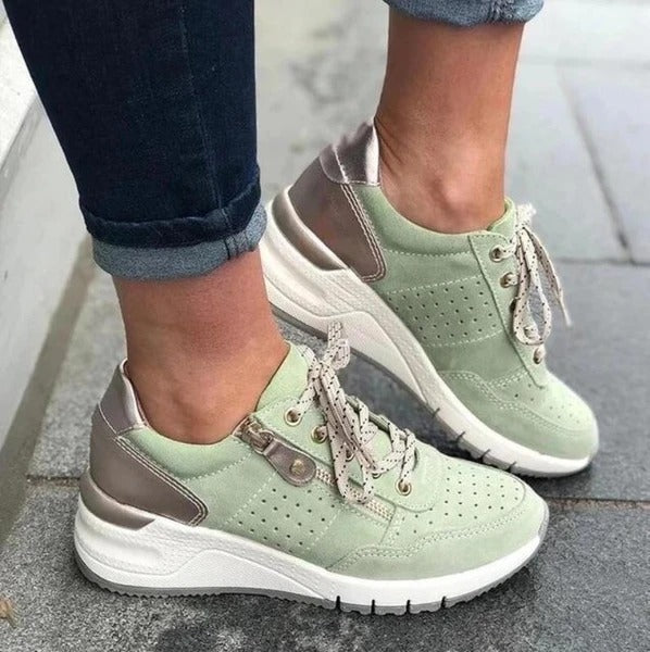 Damskie Sneakersy Ortopedyczne z Wkładką Anatomiczną Lekkie