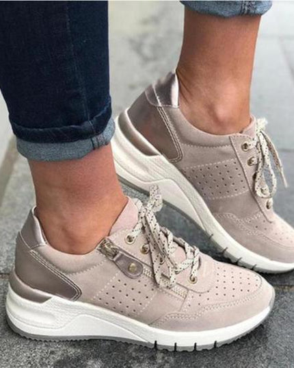 Damskie Sneakersy Ortopedyczne z Wkładką Anatomiczną Lekkie