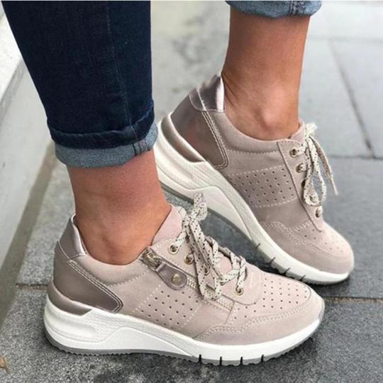 Damskie Sneakersy Ortopedyczne z Wkładką Anatomiczną Lekkie