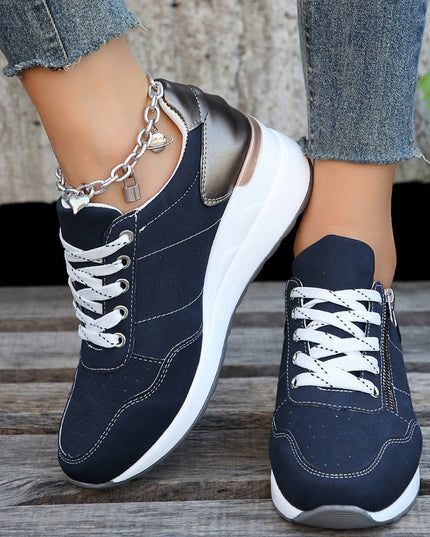 Damskie Sneakersy Ortopedyczne z Wkładką Anatomiczną Lekkie